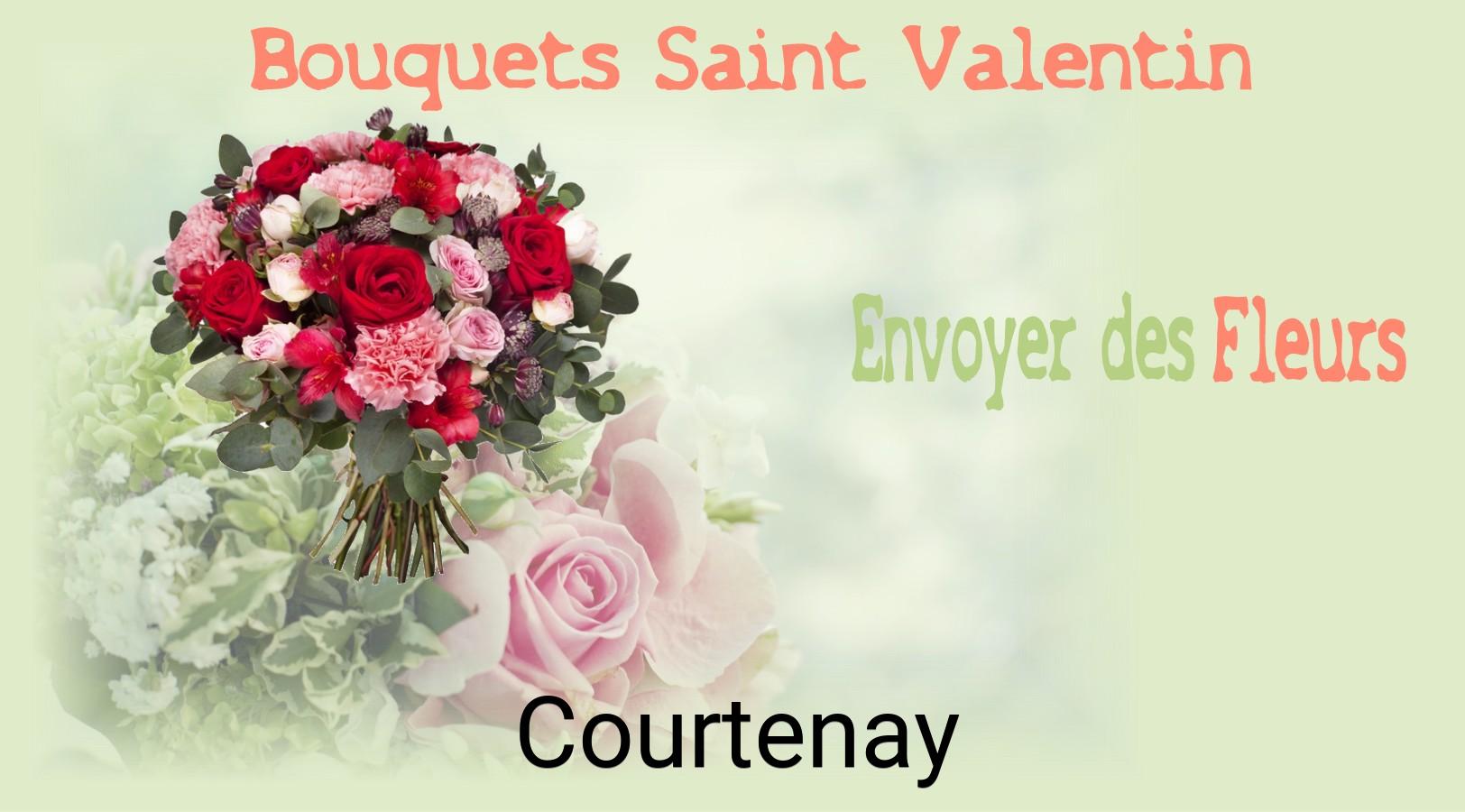 Roses de Saint-Valentin livrées à Courtenay